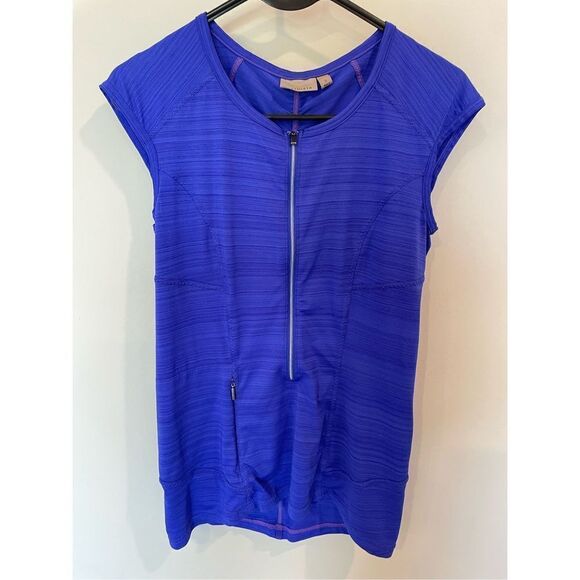 Athleta Navy Performance Tank Top - Picture 2 of 7